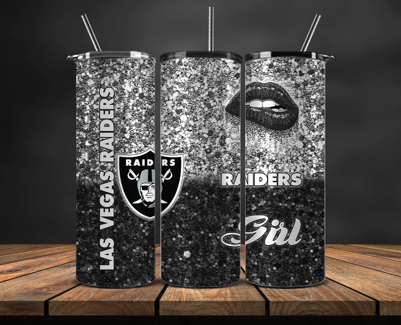 Las Vegas Raiders Tumbler Wrap, NFL Trendy Tumbler 08