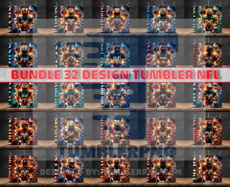 Sports Tumbler Wrap Bundle 91