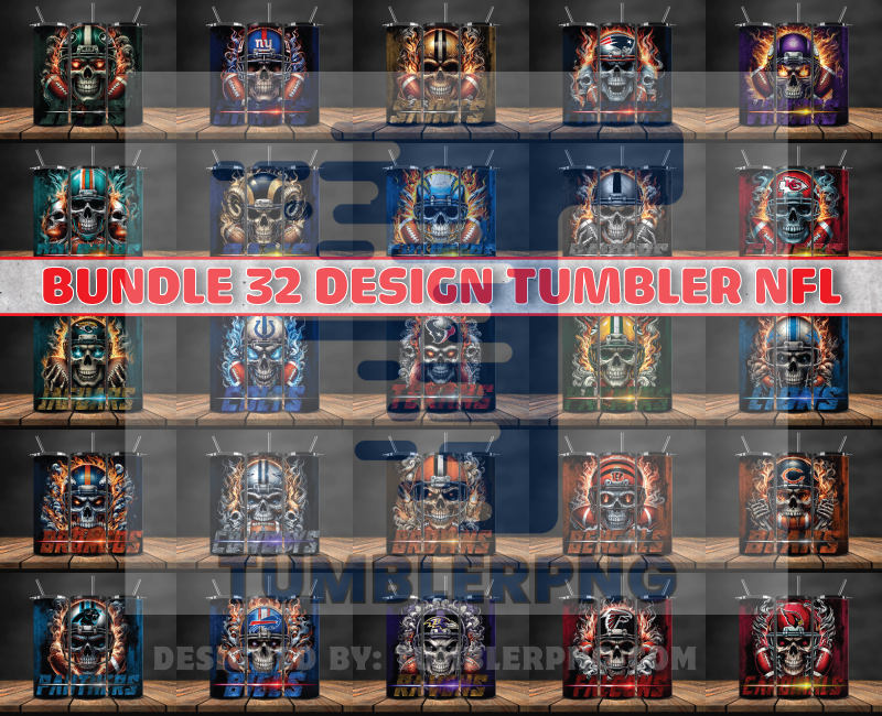 Sports Tumbler Wrap Bundle 97