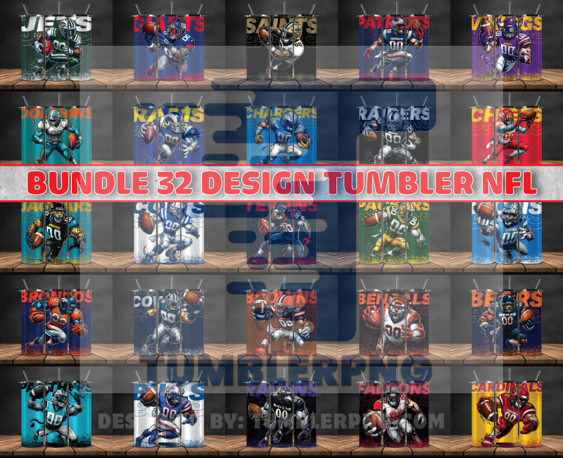 Sports Tumbler Wrap Bundle 99