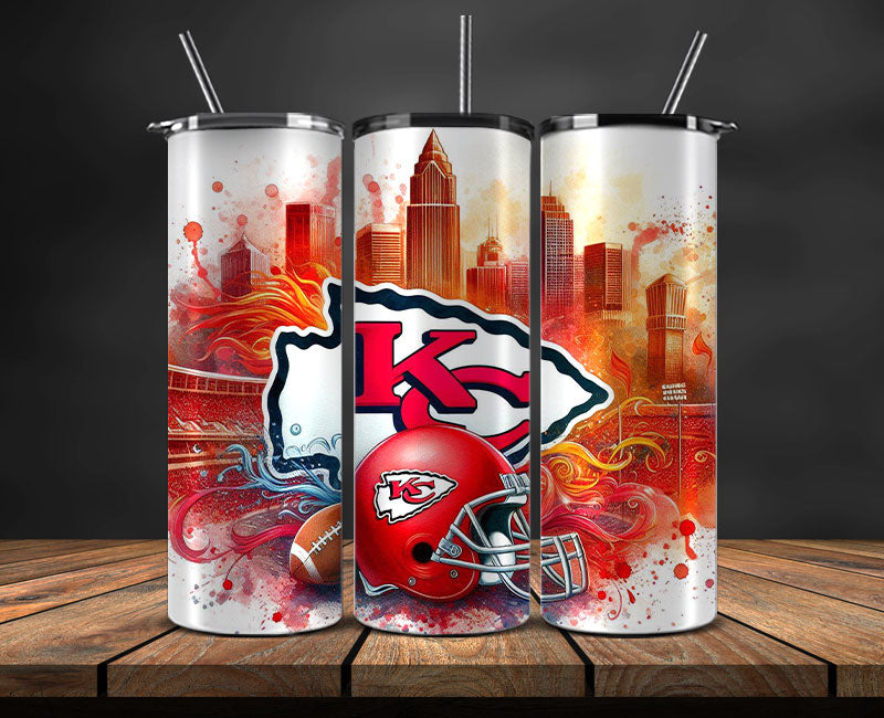 Kansas City Chiefs Vs San Francisco 49ers Super Bowl Tumbler Png, Super Bowl 2024 Tumbler Wrap 100