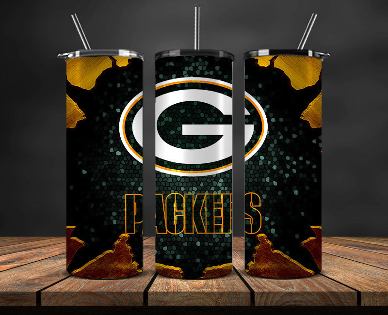 Green Bay Packers Tumbler 20oz ,Packers Logo Tumbler 20oz , NFL Football 20oz LUH -108