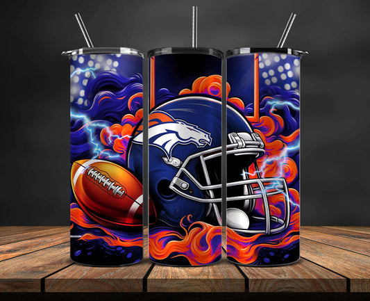 Denver Broncos Tumbler Wraps,NFL Tumbler By AI, AI Tumbler Design 10