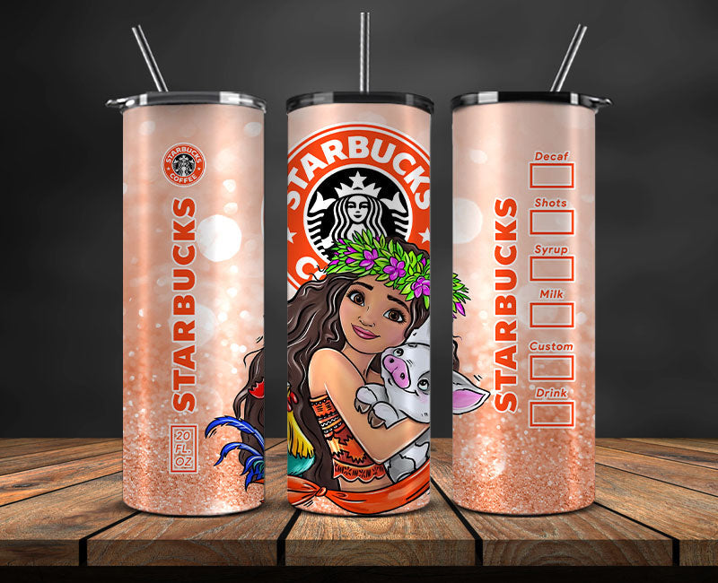 Princess Tumbler Wrap ,Princess Disney Funny Princess Tumbler Wrap , Princess Starbucks Tumbler Wrap, Disney Tumbler Wrap 10