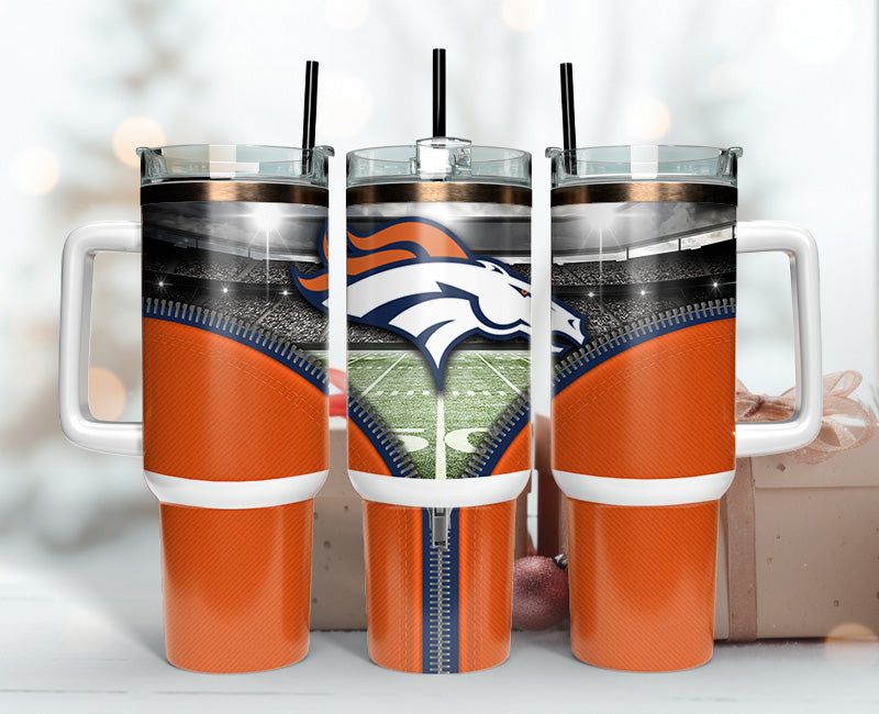 Denver Broncos 40oz Tumbler,NFL Tumbler 40oz , 40oz Tumbler Sublimation Png , 40oz Tumbler Wrap 43