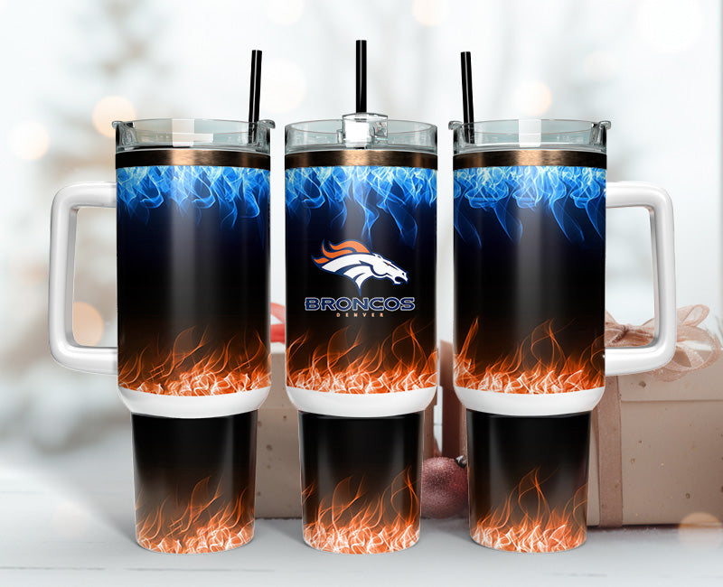 Denver Broncos 40oz Tumbler,NFL Tumbler 40oz , 40oz Tumbler Sublimation Png , 40oz Tumbler Wrap 10