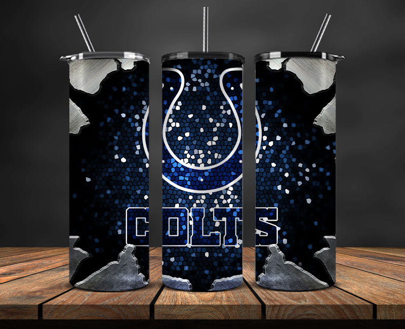 Indianapolis Colts Tumbler 20oz ,Colts Logo Tumbler 20oz , NFL Football 20oz LUH -110