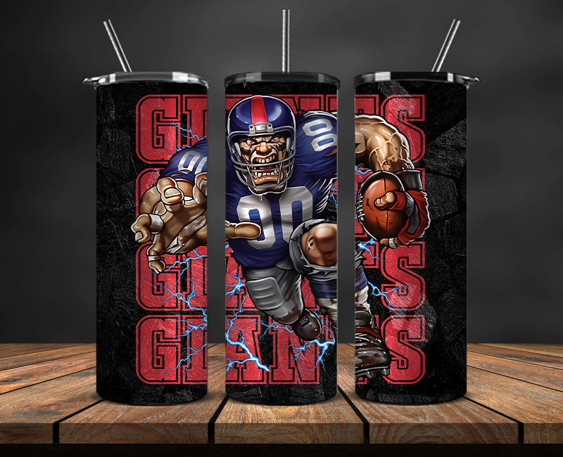 New York Giants Tumbler, NY Giants Logo Tumbler 20oz ,NFL Season 2023 LUF- 111
