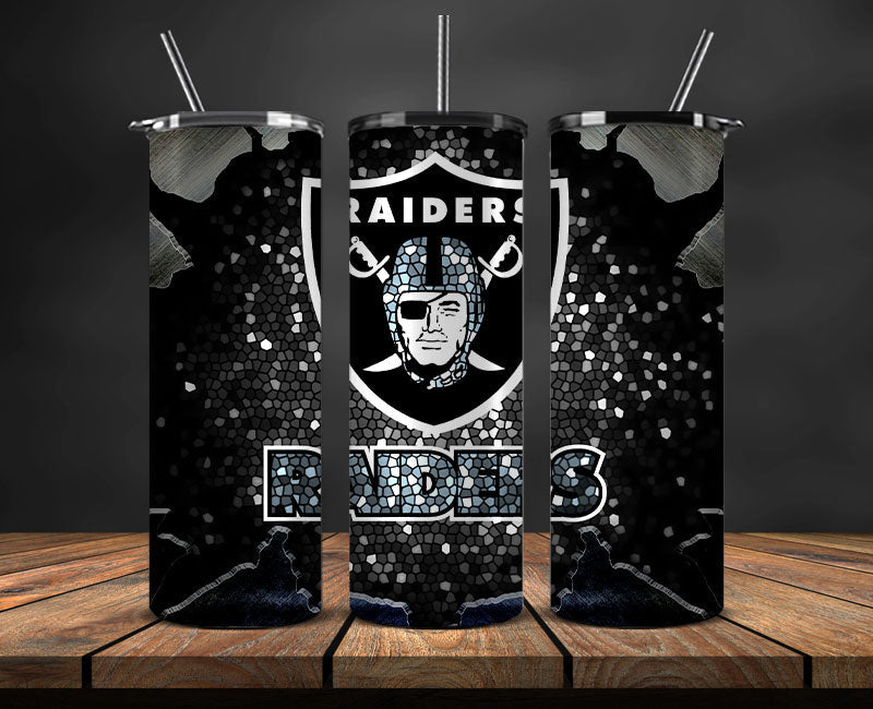 Las Vegas Raiders Tumbler 20oz ,Raiders Logo Tumbler 20oz , NFL Football 20oz LUH -113