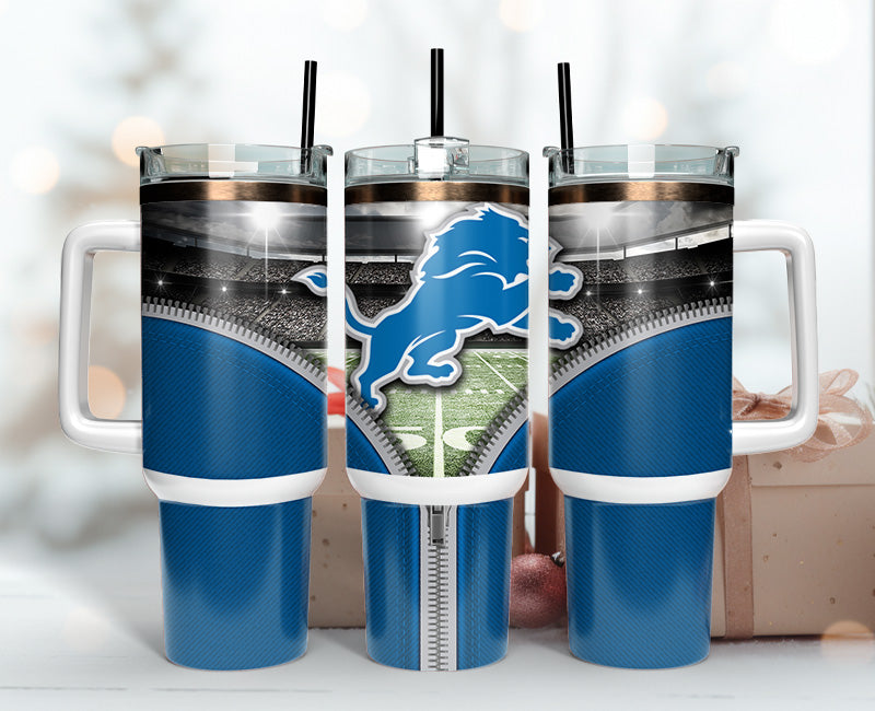 Detroit Lions 40oz Tumbler,NFL Tumbler 40oz , 40oz Tumbler Sublimation Png , 40oz Tumbler Wrap 44