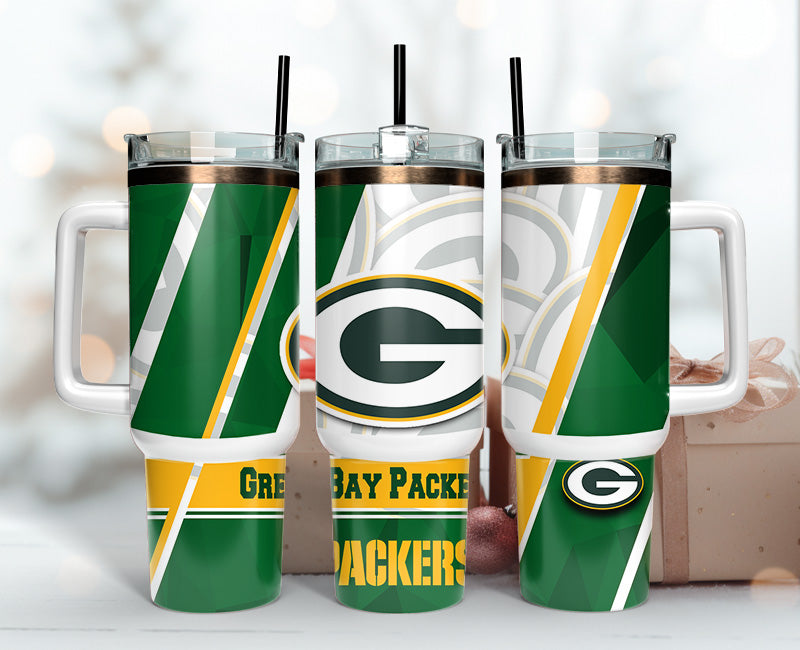 Green Bay Packers 40oz Tumbler,NFL Tumbler 40oz , 40oz Tumbler Sublimation Png , 40oz Tumbler Wrap 77