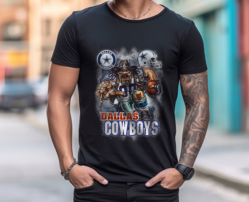 Dallas Cowboys TShirt, Trendy Vintage Retro Style NFL Unisex Football Tshirt, NFL Tshirts Design 11