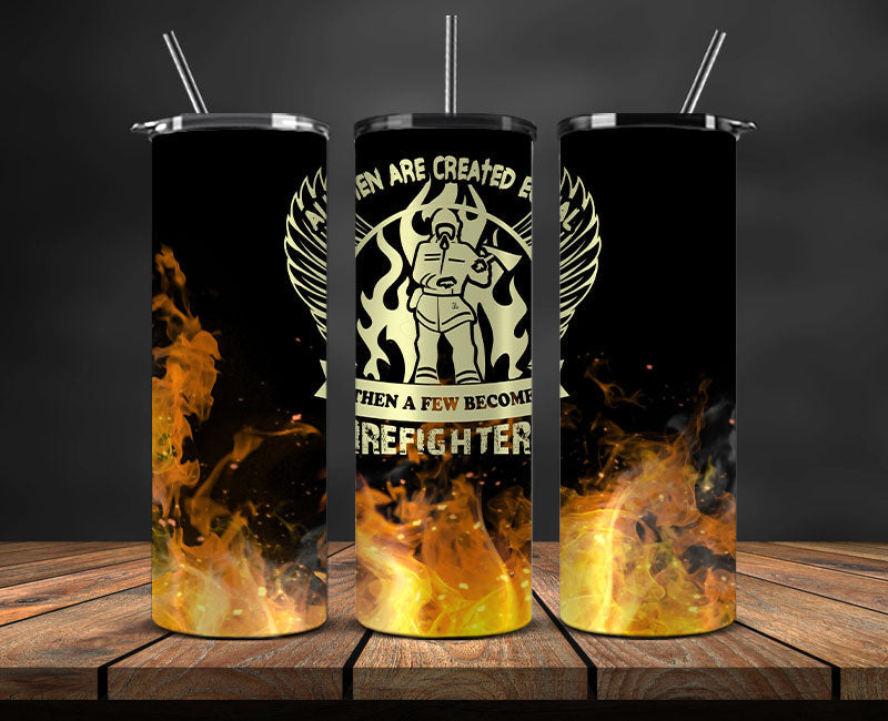 Firefighter Tumbler Wrap , Fire Rescue Fireman 11