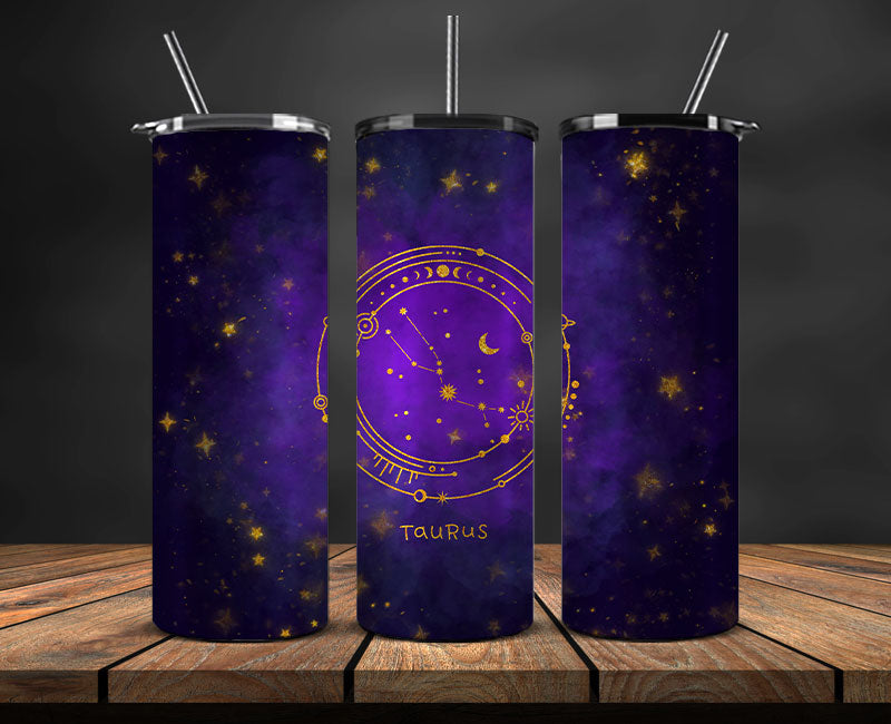Zodiac Skinny Tumbler , Zodiac Tumbler Wrap Template 11