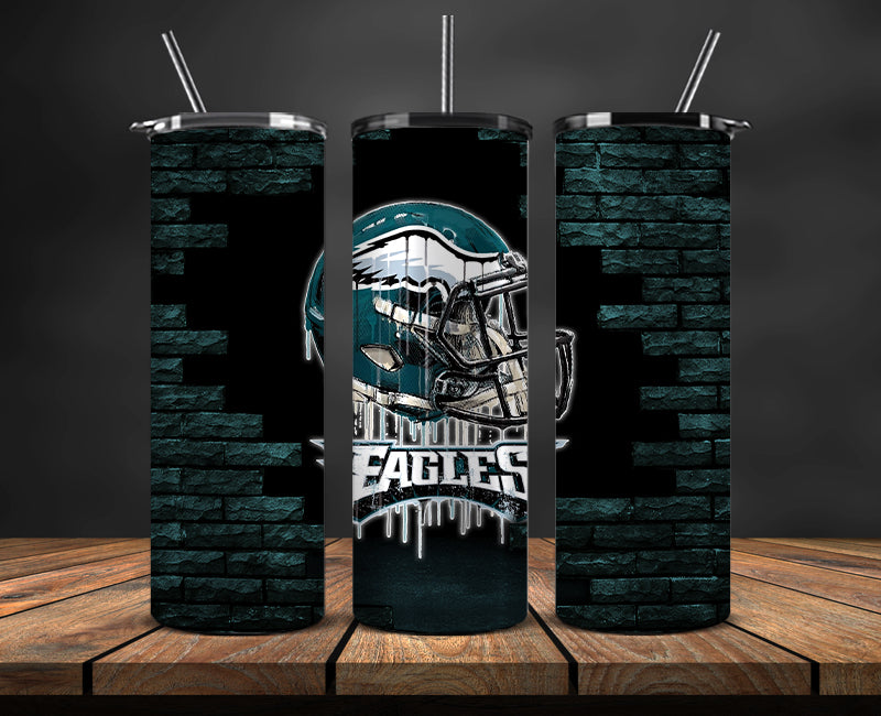 Philadelphia Eagles Tumbler, EaglesLogo Tumbler 20oz ,NFL Football 20oz LUG- 122