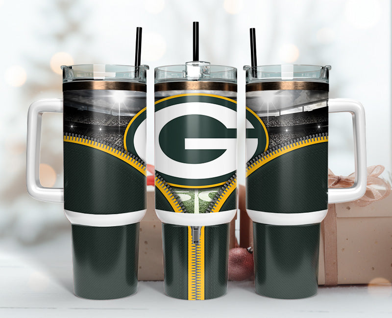Green Bay Packers 40oz Tumbler,NFL Tumbler 40oz , 40oz Tumbler Sublimation Png , 40oz Tumbler Wrap 45