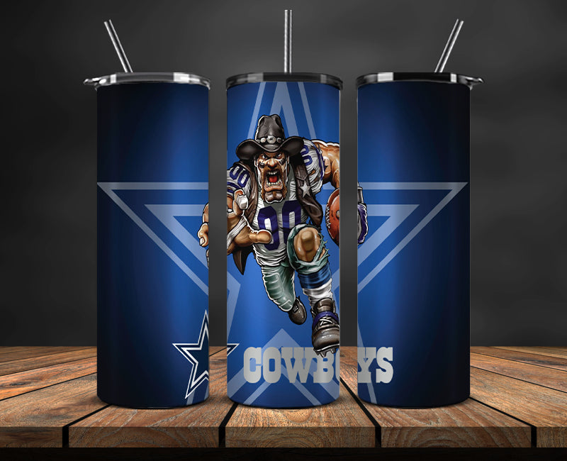 Dallas Cowboys Tumbler 20oz ,Football Tumbler 20oz LUS- 12