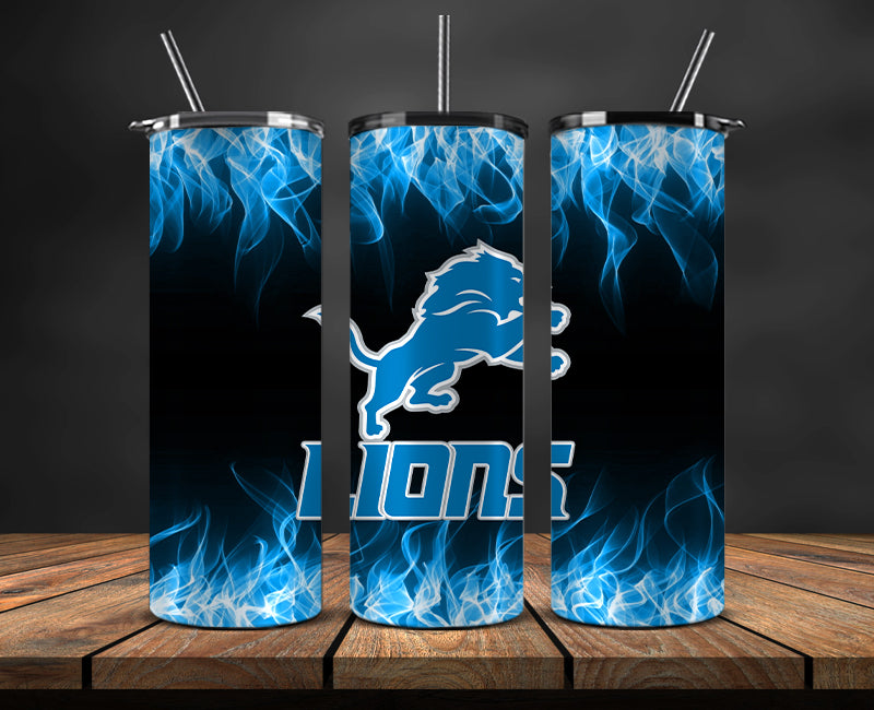 Lions Tumbler Wrap , Tumbler 20oz with fire effect 12