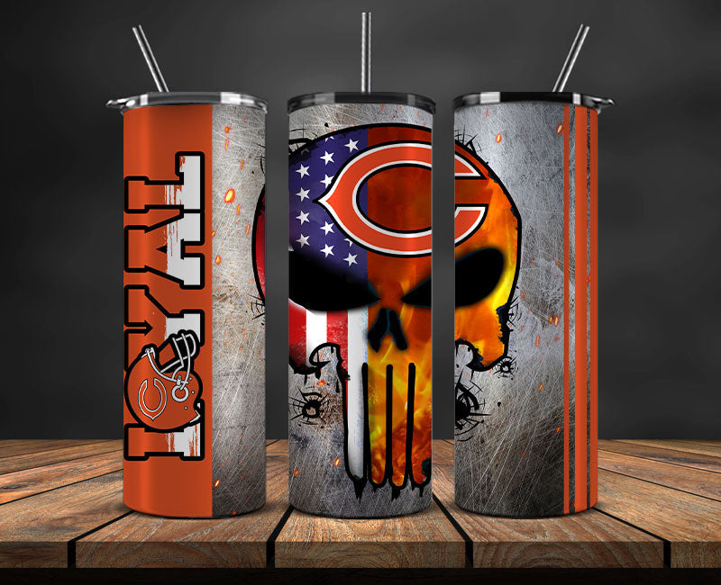 Chicago Bears Haters Be Gone Tumbler 20oz, NFL Football 20oz LUH -132