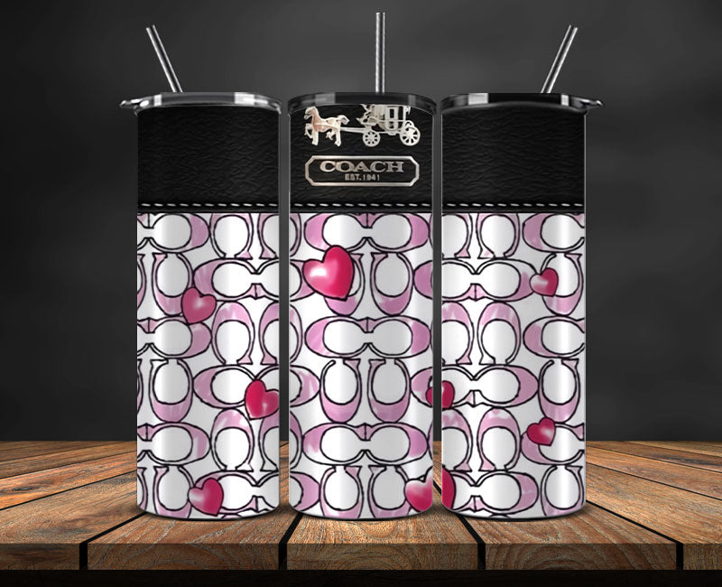 Coach Tumbler Wrap, Coach Tumbler Png, Coach Logo, Luxury Tumbler Wraps, Logo Fashion Design 132