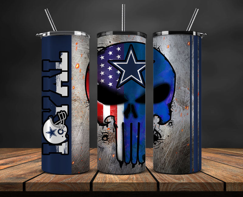 Dallas Cowboys Loyal Tumbler 20oz , NFL Football 20oz LUH -133
