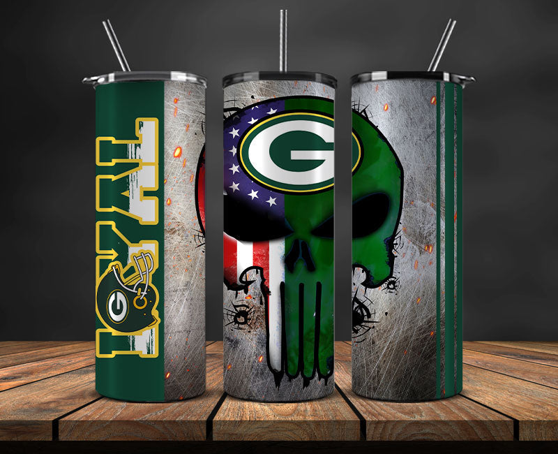 Green Bay Packers Loyal Tumbler 20oz , NFL Football 20oz LUH -135