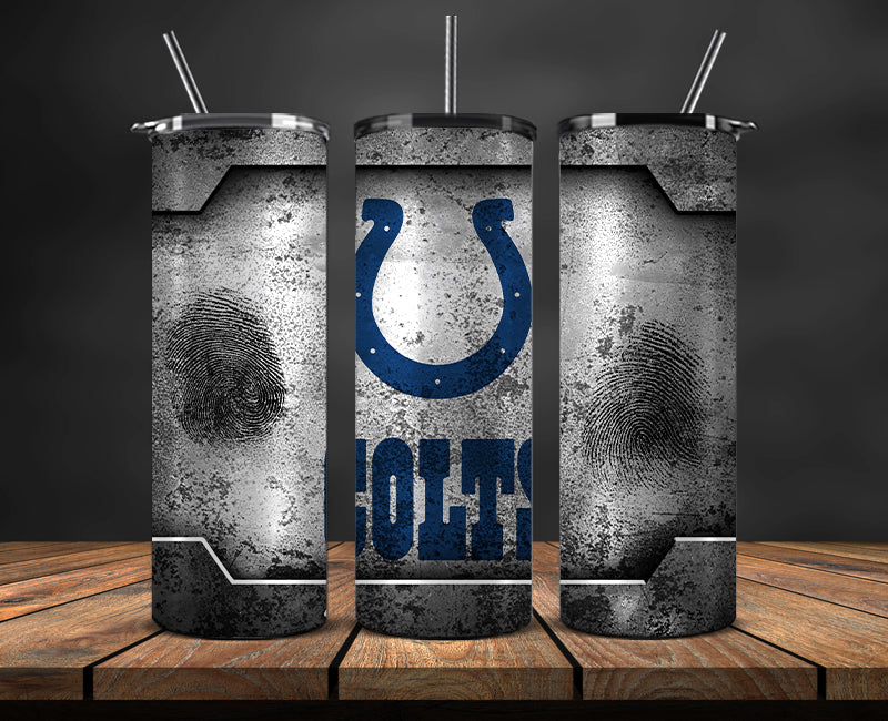 Indianapolis Colts Tumbler, Colts Logo Tumbler 20oz ,NFL Season 2023 LUF- 138