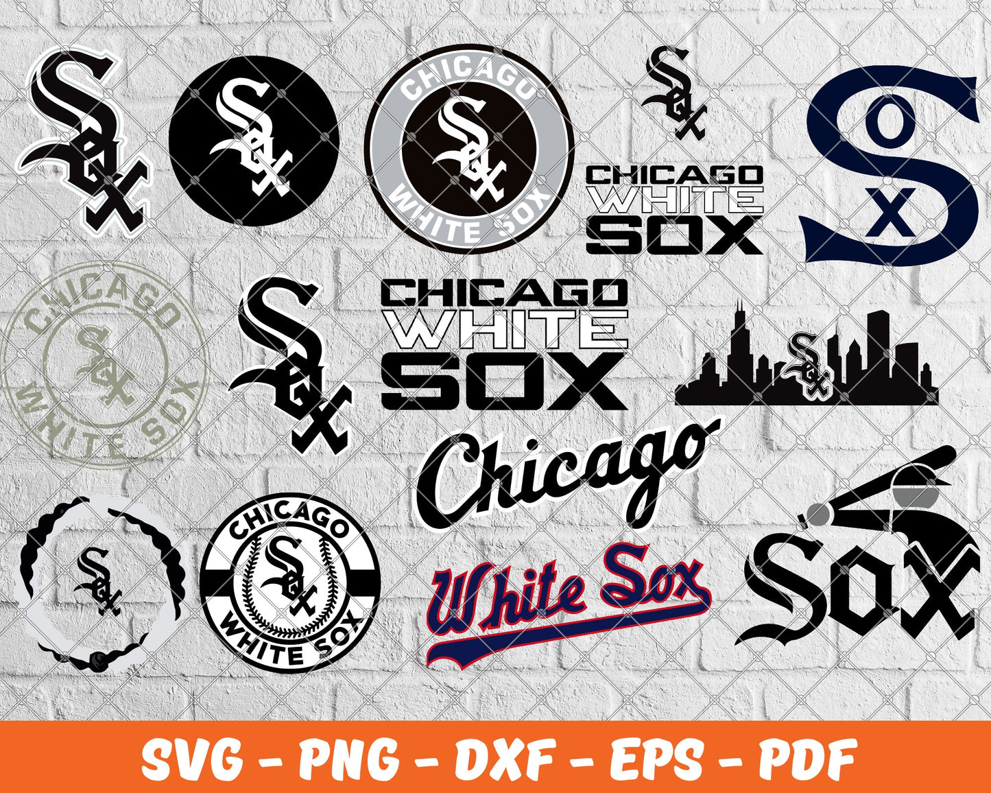 Chicago White Sox Bundle Svg, Football Svg ,Sport Svg, Sport Bundle Svg 13