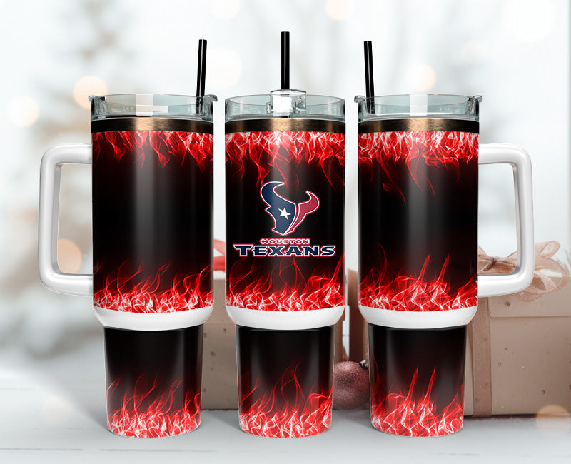 Houston Texans 40oz Tumbler,NFL Tumbler 40oz, 40oz Tumbler Sublimation Png , 40oz Tumbler Wrap 13