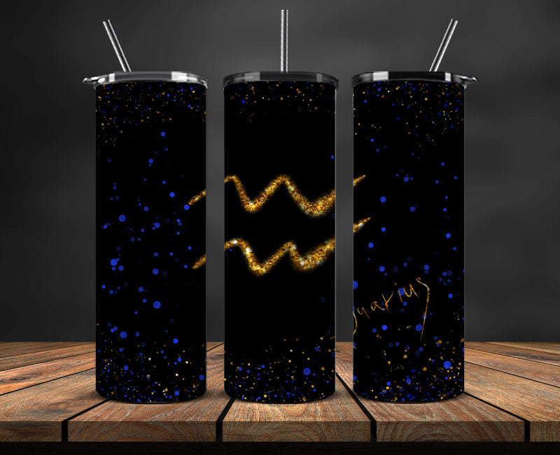 Zodiac Skinny Tumbler , Zodiac Tumbler Wrap Template 13