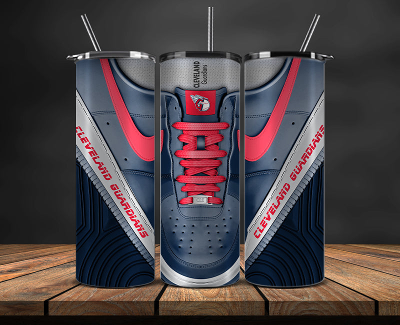 Cleveland Guardians Tumbler Wrap, MLB Sneaker Tumbler Wrap 13