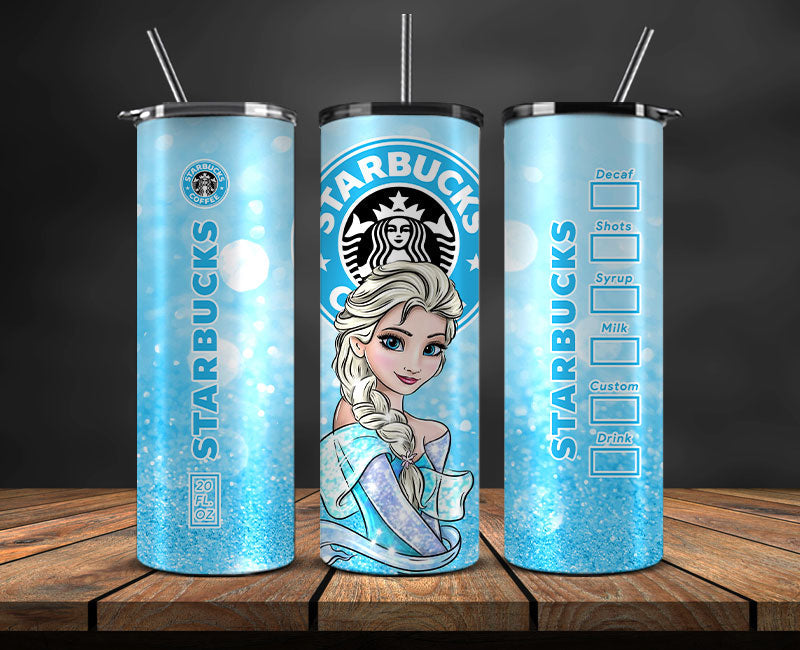 Princess Tumbler Wrap ,Princess Disney Funny Princess Tumbler Wrap , Princess Starbucks Tumbler Wrap, Disney Tumbler Wrap 13