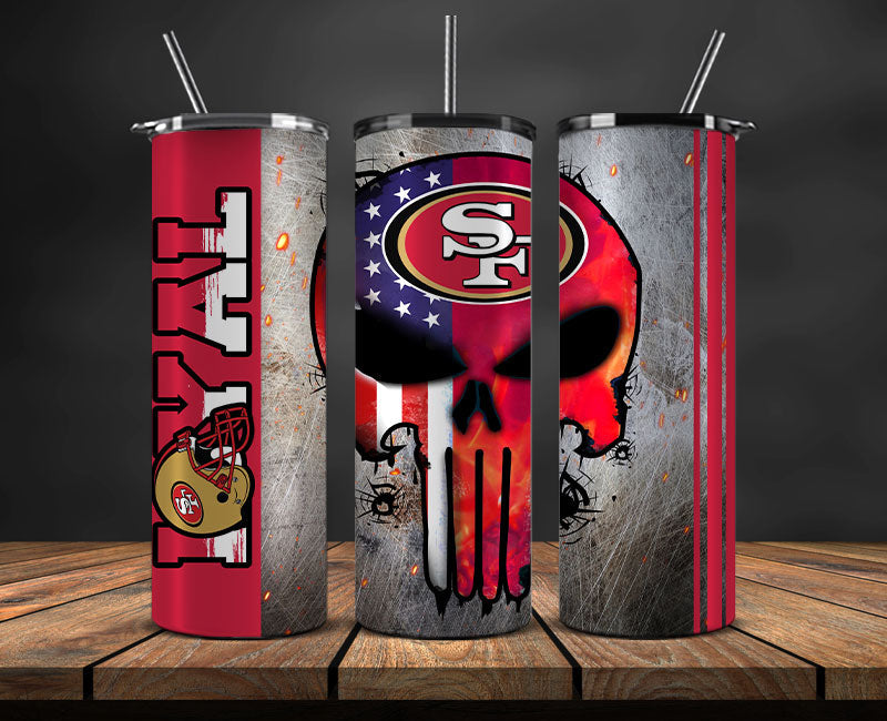 San Francisco 49ers Loyal Tumbler 20oz , NFL Football 20oz LUH -141