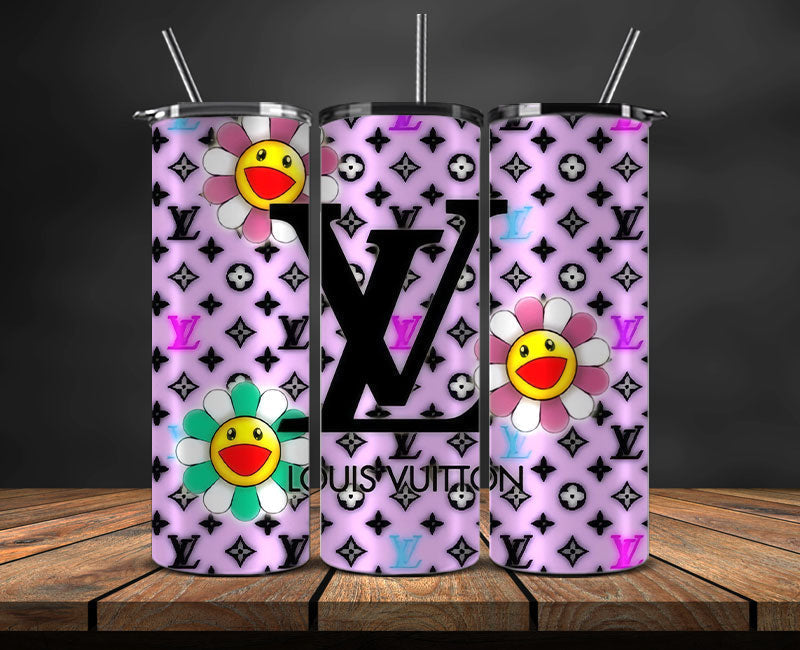 LV Tumbler Wrap, Lv Tumbler Png, Lv Logo, Luxury Tumbler Wraps, Logo Fashion Design 141