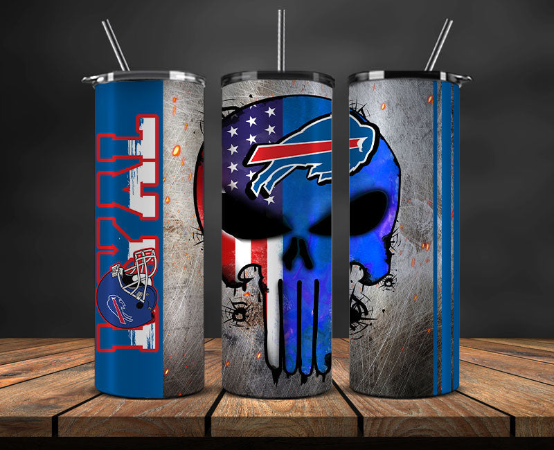 Buffalo Bills Loyal Tumbler 20oz , NFL Football 20oz LUH -146