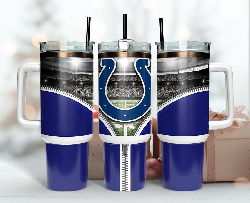 Indianapolis Colts 40oz Tumbler,NFL Tumbler 40oz , 40oz Tumbler Sublimation Png , 40oz Tumbler Wrap 47
