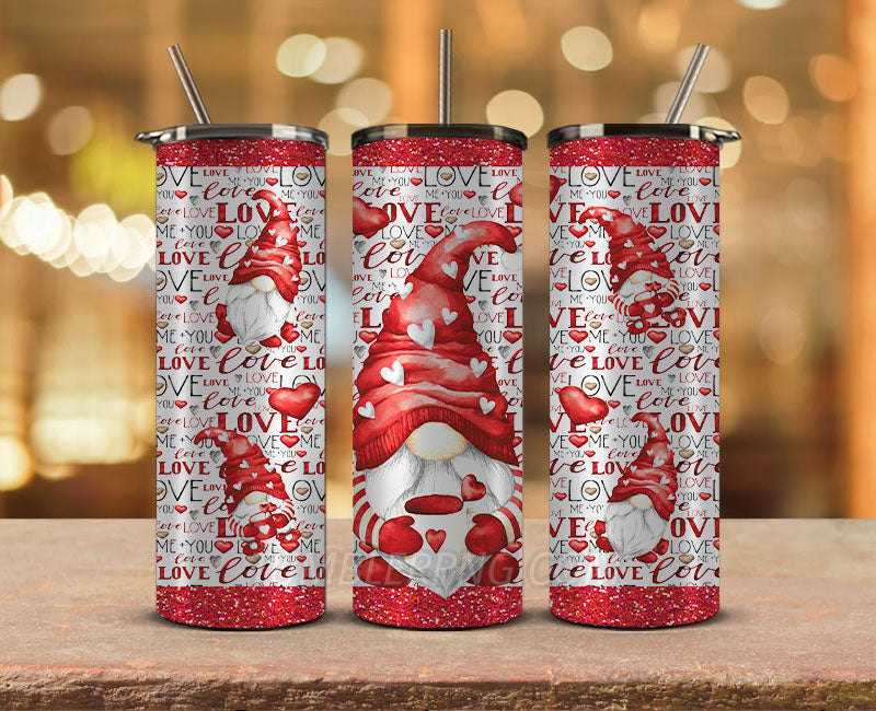 Valentine Tumbler PNG, Valentines Day Tumbler Wrap PNG , Valentine Tumbler 14