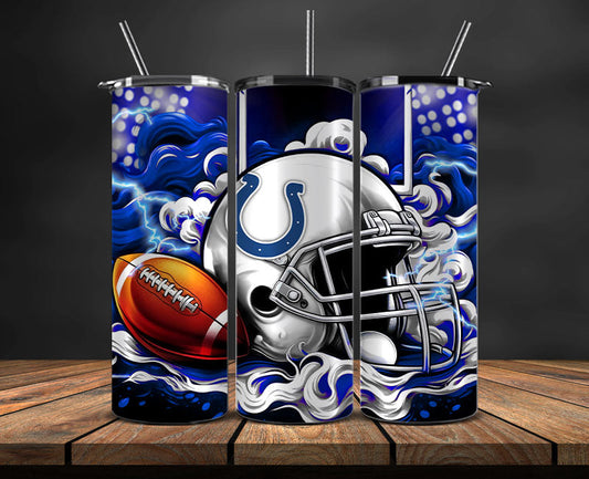 Indianapolis Colts Tumbler Wraps,NFL Tumbler By AI, AI Tumbler Design 14