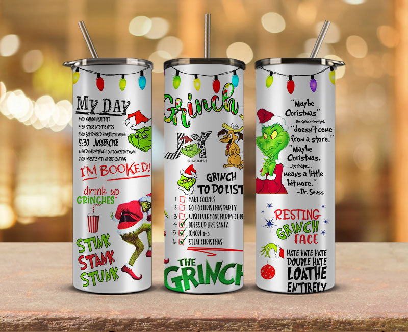 Christmas Tumbler 20oz, NFL Christmas 20oz 14