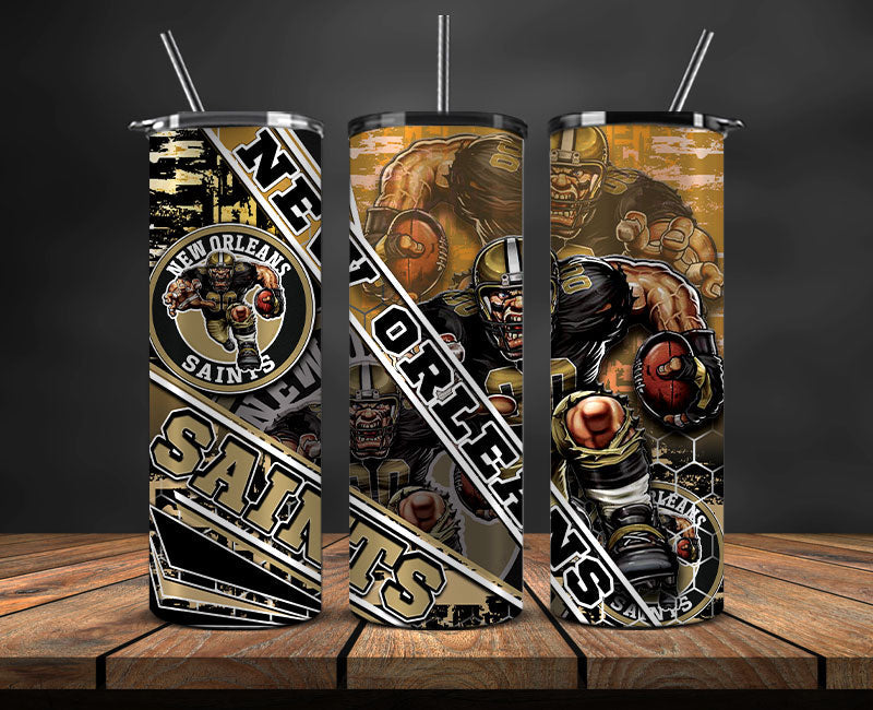 Saints Football Tumbler 20oz , Football Tumbler 20oz ,Sport Tumbler 20oz LUD- 14