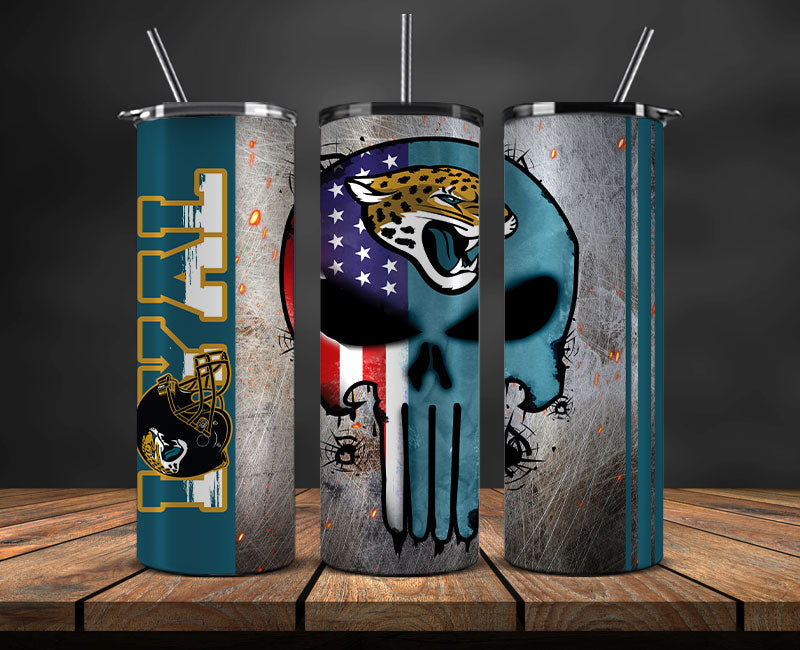 Jacksonville Jaguars Loyal Tumbler 20oz , NFL Football 20oz LUH -152