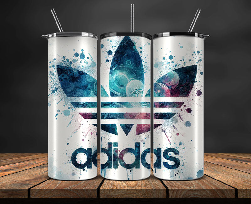 Adidas Tumbler Wrap, Adidas Tumbler Png, Adidas Logo, Luxury Tumbler Wraps, Logo Fashion Design 155