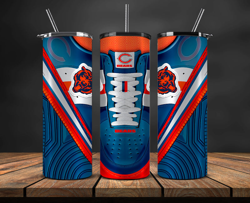Chicago Bears Tumbler, BearsLogo Tumbler 20oz ,NFL Football 20oz LUG- 156