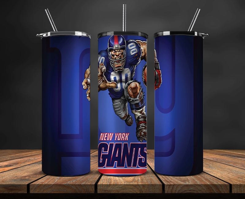 NY Giants Tumbler 20oz ,Football Tumbler 20oz LUS- 15