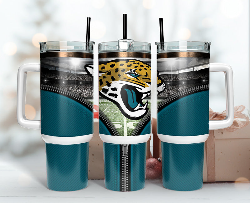 Jacksonville Jaguars 40oz Tumbler,NFL Tumbler 40oz , 40oz Tumbler Sublimation Png , 40oz Tumbler Wrap 48