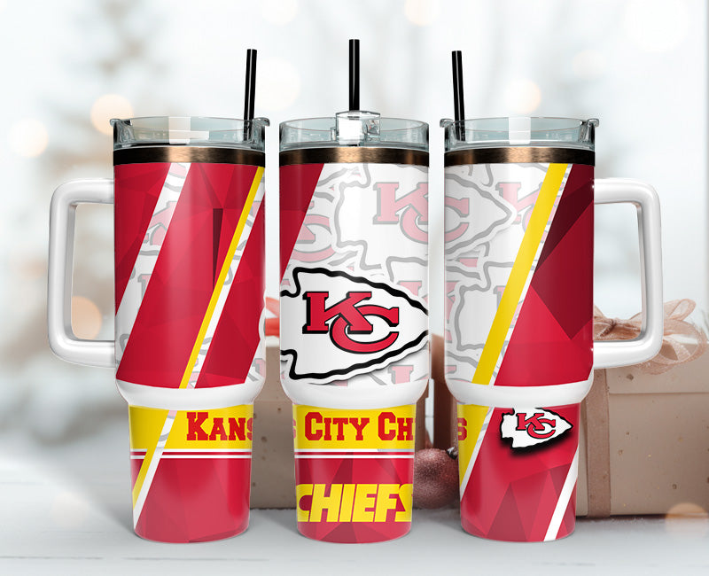 Kansas City Chiefs 40oz Tumbler,NFL Tumbler 40oz , 40oz Tumbler Sublimation Png , 40oz Tumbler Wrap 81