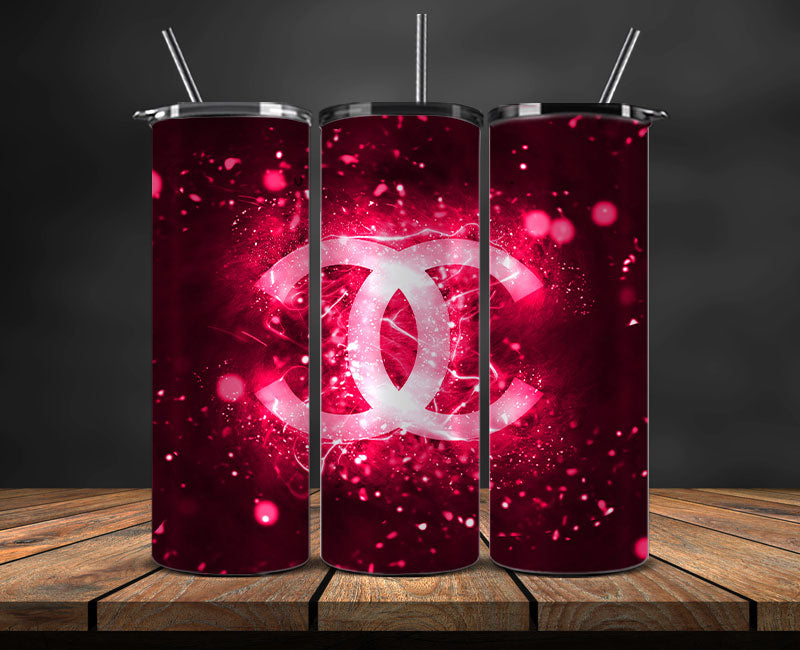 Chanel Tumbler Wrap, Chanel Tumbler Png, Chanel Logo, Luxury Tumbler Wraps, Logo Fashion Design 165