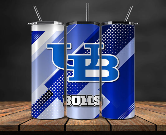 Bulls Logo 20 oz Tumbler Png ,College Football 20 Oz Tumbler Wrap 16