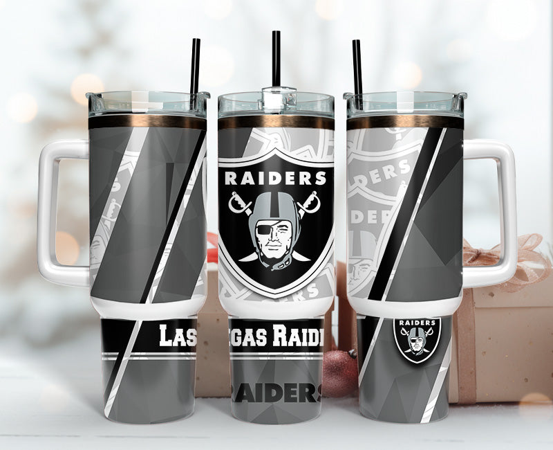 Las Vegas Raiders 40oz Tumbler,NFL Tumbler 40oz , 40oz Tumbler Sublimation Png , 40oz Tumbler Wrap 82