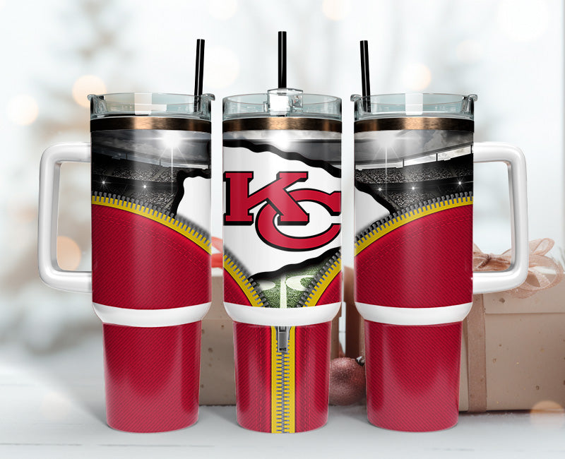 Kansas City Chiefs 40oz Tumbler,NFL Tumbler 40oz , 40oz Tumbler Sublimation Png , 40oz Tumbler Wrap 49